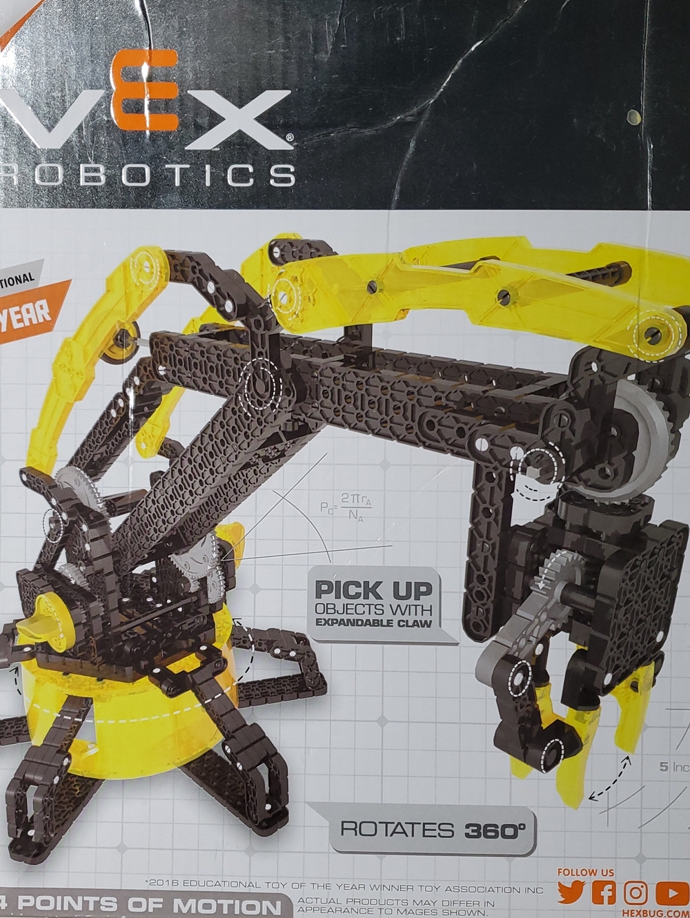 New Hexbug Robotic Arm Construction Kit